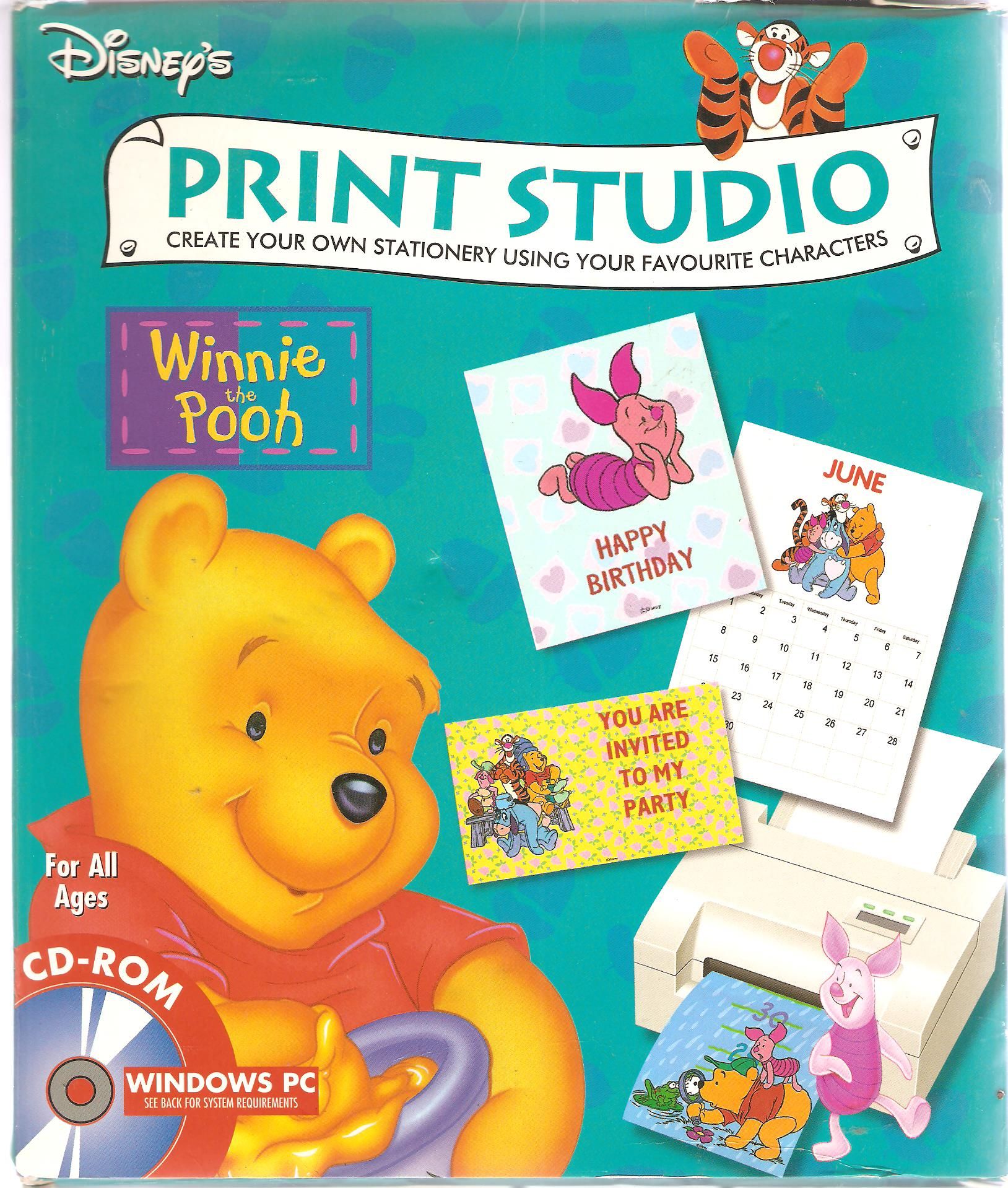 pooh print studio